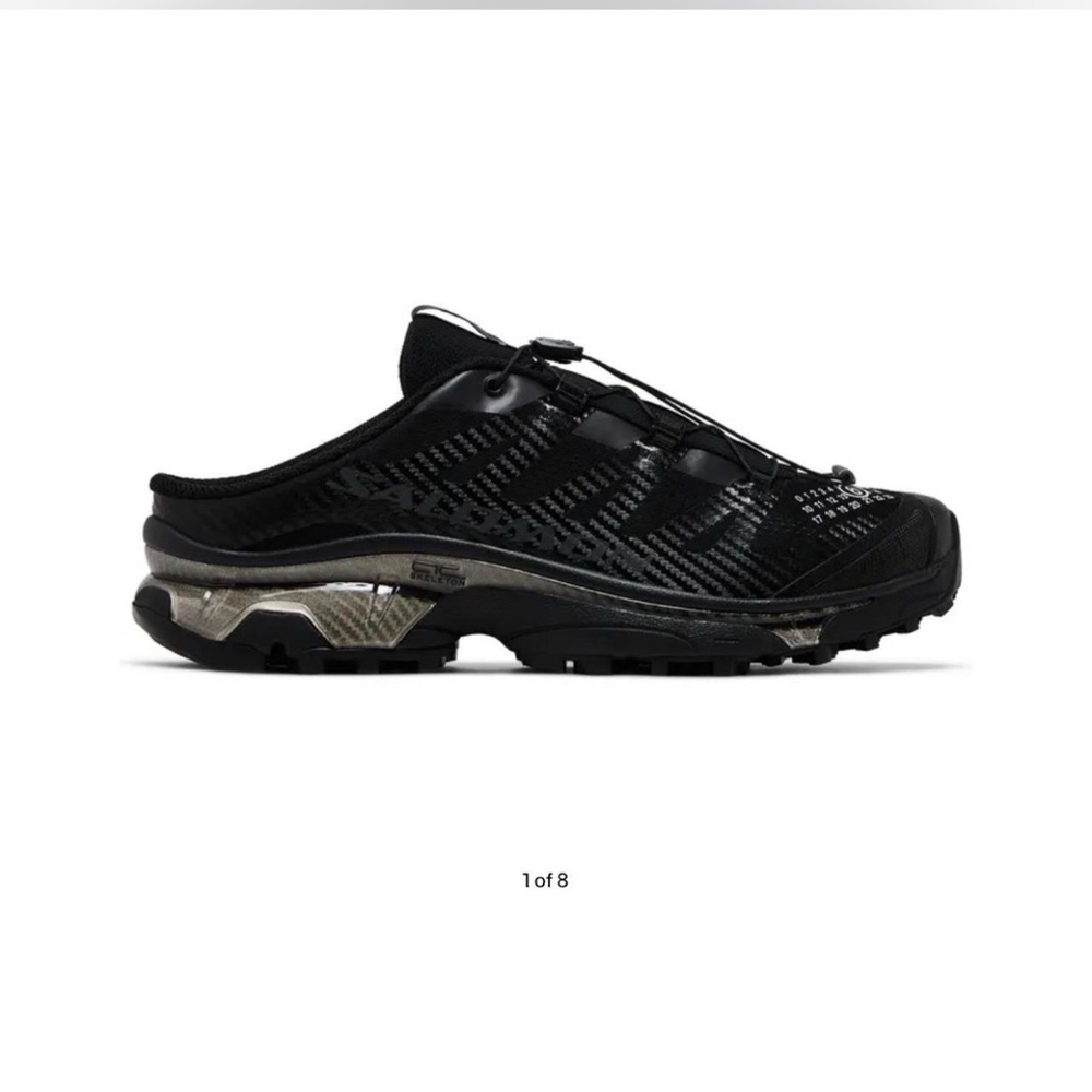 MM6 maison margiela Solomon XT-4 black mule sneakers